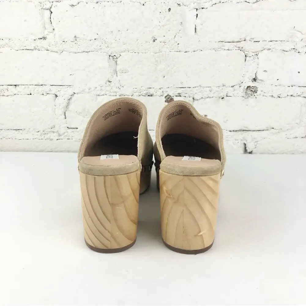 Steve Madden Brooklyn Wood Platform Heels